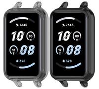 Gransho compatibile con Honor Band 9 Custodia Protettiva in PC Rigido con Cornice Protettiva per Bordi [Senza Pellicola Protettiva] NO250806 (J [Pack of 2])