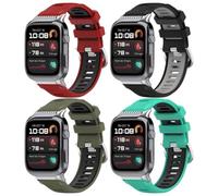 Gransho compatibile con Huawei Watch D2 Cinturino per Orologio, Cinturino Morbido di Ricambio in Silicone per Orologi NO251110 (B [Pack of 4])