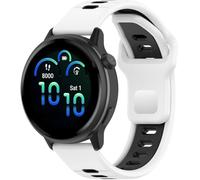 Gransho compatibile con Huawei Watch GT 3 42mm / GT 2 Elegant/Elegant / 2 / GT 2 42mm Cinturino per Orologio, Braccialetto Sportivo di Ricambio in Silicone per Orologi NO250809 (20mm, White Black)