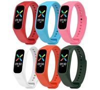 Gransho compatibile con OPPO Band Cinturino per Orologio, Lightweight Bracciale Universale in Cinturino Sportivo per Orologi NO250906 (J [Pack of 6])