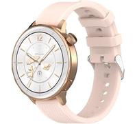 Gransho compatibile con OPPO Oneplus Watch3 43mm / Watch X2 Mini Gomma Cinturini per Orologi, Impermeabile Orologi Bracciale Cinturino NO250825 (18mm, Light Pink)