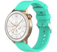 Gransho compatibile con OPPO Oneplus Watch3 43mm / Watch X2 Mini Gomma Cinturini per Orologi, Impermeabile Orologi Bracciale Cinturino NO250825 (18mm, Teal)