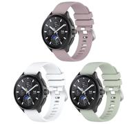 Gransho compatibile con Polar Ignite/Pacer/Ignite 2 / Unite Cinturino per Orologio, Cinturino di Ricambio in Silicone per Orologio Sportivo NO250827 (20mm, H [Pack of 3])
