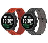 Gransho compatibile con Suunto 9 Peak Pro / 5 Peak/Vertical/Race/Race 2 Cinturino per Orologio, Ricambio di Cinturino di Silicone per Uomo e Donna, Caucciù Sgancio Rapido per (J [Pack of 2])