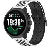 Gransho compatibile con Suunto 9 Peak Pro / 5 Peak/Vertical/Race/Race 2 Cinturino per Orologio, Ricambio di Cinturino di Silicone per Uomo e Donna, Caucciù Sgancio Rapido per (White Black)
