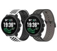 Gransho compatibile con Suunto 9 Peak Pro / 5 Peak/Vertical/Race/Race 2 Cinturino per Orologio, Ricambio di Cinturino di Silicone per Uomo e Donna, Caucciù Sgancio Rapido per (I [Pack of 2])