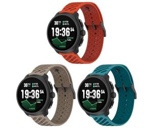 Gransho compatibile con Suunto 9 Peak Pro / 5 Peak/Vertical/Race/Race 2 Cinturino per Orologio, Ricambio di Cinturino di Silicone per Uomo e Donna, Caucciù Sgancio Rapido per (A [Pack of 3])