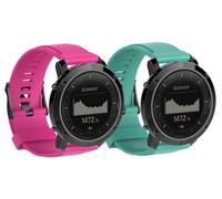 Gransho compatibile con Suunto Traverse Cinturino per Orologio, Cinturino di Ricambio in Silicone per Orologio Sportivo NO250722 (B [Pack of 2])