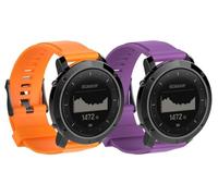 Gransho compatibile con Suunto Traverse Cinturino per Orologio, Cinturino di Ricambio in Silicone per Orologio Sportivo NO250722 (D [Pack of 2])