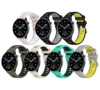 Gransho compatibile con Withings ScanWatch 42mm / Steel HR Sport 40mm / Steel HR 40mm Cinturino per Orologio, Cinturino in Silicone Morbido per Orologi NO250715 (20mm, A [Pack of 7])