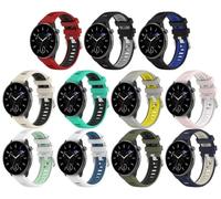 Gransho compatibile con Withings ScanWatch 42mm / Steel HR Sport 40mm / Steel HR 40mm Cinturino per Orologio, Cinturino in Silicone Morbido per Orologi NO250715 (20mm, A [Pack of 11])