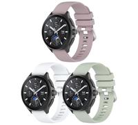 Gransho compatibile con Withings Steel HR 40mm / ScanWatch 42mm / Steel HR Sport 40mm Cinturino per Orologio, Lightweight Bracciale Universale in Cinturino Sportivo per Orologi (20mm, H [Pack of 3])