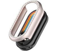 Gransho compatibile con Xiaomi Band 10/10 NFC Custodia Protettiva Antishock e Sottile con Cornice [Senza Pellicola Protettiva] NO250723 (Pattern A)