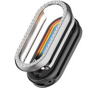 Gransho compatibile con Xiaomi Band 10/10 NFC Custodia Protettiva Antishock e Sottile con Cornice [Senza Pellicola Protettiva] NO250723 (Pattern C)