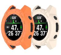 Gransho Custodia compatibile con Garmin Descent G1 / Descent G2 / Descent G1 Solar Letel/Descent G1 Solar, Copertura Protettiva Antishock e Anticaduta in TPU Morbido NO250727 (F [Pack of 2])