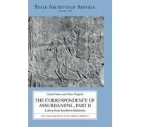 Grant Frame The Correspondence of Assurbanipal, Part II (Copertina rigida)