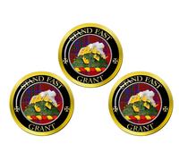 Grant Inglese Scozzese Clan Palla da Golf Marcatori