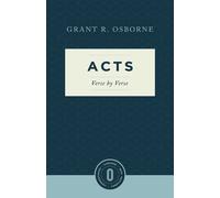 Grant R. Osborne Acts Verse by Verse (Tascabile)