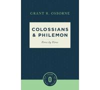 Grant R. Osborne Colossians & Philemon Verse by Verse (Tascabile)