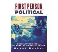 Grant Reeher First Person Political (Copertina rigida)