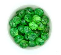 Granulati Zandobbio Sassi Decorativi in Vetro per Vasi e Contenitori Colore Verde Rainbow Granulometria 20-30mm