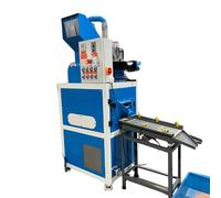 Granulatore Cavi Elettrici Rame 220V 5.3KW, Trituratore e Separatore Rame Plastica, Riciclaggio Cavi Diametro Max 22mm, Produzione 35-50kg/h, Stryker ST-05