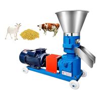 Granulatore elettrico per pellet per mangimi, 40-60 kg/h con lunghezza regolabile, include stampi da 2,5/3/4/6 mm per una migliore nutrizione ed efficienza agricola