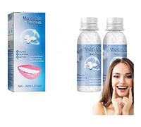 Granuli di riparazione dei denti per tutti, kit temporaneo di riparazione dei denti, perline termiche per riempire il dente mancante e rotto, ripristinando un sorriso sicuro (30 ml-2 pezzi)