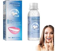 Granuli di riparazione dei denti per tutti, kit temporaneo di riparazione dei denti, perline termiche per riempire riparare i denti mancanti e rotti, ripristinando un sorriso sicuro (20 ml)