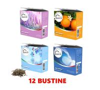 GRANULI PROFUMATI 12 BUSTINE PER SACCHETTO ASPIRAPOLVERE E ALTRI USI 4 CONF.