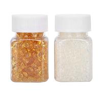 Granulo Di Estensione Dei Capelli, Perlina Di Colla Per Estensione Dei Capelli Hair Extension Granule Hot Fusions Extension Glue Bead Accessorio 50 G X 2 Bottiglie