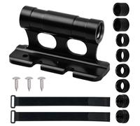 Granvoo Staffa Forcella Bicicletta in Lega di Alluminio, Supporto per Forcella Bici, Supporto per Forcella Portapacchi Fisso per 5x100mm 12x100mm 15x100mm 15x110mm