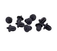 Graootoly 10 coperture antipolvere in gomma nera da 6,35 mm per presa audio PC, DVD, microfono