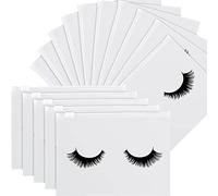 Graootoly 100 sacchetti vuoti per ciglia, cosmetici, cosmetici, cosmetici, cosmetici, trousse da viaggio, beauty case da toilette, colore , trasparente