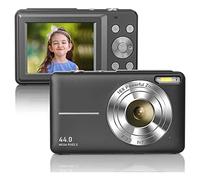 Graootoly 1080 P Full HD Fotocamera Digitale 44MP Fotocamera Compatta 2.4 Pollici Schermo LCD 16X Fotocamera Zoom Digitale Mini Videocamera