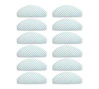 Graootoly 12 Pack Microfiber Mopping Pads for DEEBOT OZMO T8 T8 Vacuum Moping Cloths Rags Spare Parts