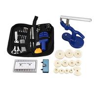 Graootoly 1Set Kit di strumenti di riparazione professionale per orologi in metallo+PP Kit di riparazione per orologi con kit di riparazione per orologi compreso il kit di strumenti per la riparazione