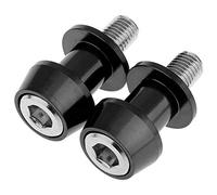 Graootoly 2 bobine per braccio oscillante per , 10 mm, per Ninja 250 ER6 Z 250 ER6F - nero