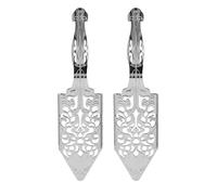 Graootoly 2 Pieces Absinthe Spoons, Stainless Steel Absinthe Cocktails Spoon Making Kit Gothic Absinthe Spoon Dripper