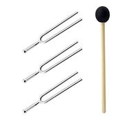 Graootoly 3PCS A440Hz Metallo con Silicone Hammer Standard A 440 Hz Violino Chitarra Tuner Strumento Musicale