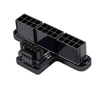 Graootoly 3X8P a 40 Serie Scheda Grafica ATX 3.0 12V HPWR 12+4P 600W 180 Gradi Connettore Servosterzo Facile da installare Facile da Usare Nero B