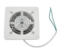 Graootoly 4 inch 20W 220V High Speed Toilet Kitchen Bathroom Hanging Wall Glass Small Ventilator Extractor Exhaust Fans