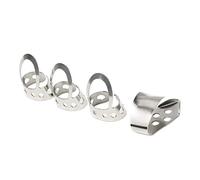 Graootoly 4Pcs Metal Adjustable Thumb Finger Guitar Picks for Acoustic Guitar Ukulele
