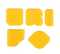 Graootoly 5Pcs Scraper Tool Kit Grouting Set Smoothing Trowel Grout Remover Silicone Joint Joint Filler Smoothing Spatula