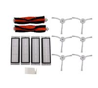 Graootoly 6 spazzole laterali + 4 filtri Hepa + 2 spazzole principali adatte per aspirapolvere S50 S51 S55 S5