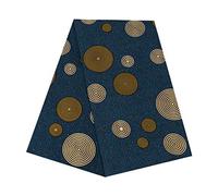 Graootoly 6 Yards African Polyester Wax Prints Fabric African Fabric for Party Dress