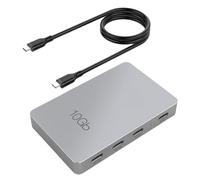 Graootoly 7 in 1 Type-C Gen2 USB Splitter 3 ad alta velocità Multiport Tipo C Hub Compatibile per /OS/Chrome OS/Android Facile da installare Facile da usare