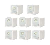 Graootoly 8 pezzi di ricambio per I7 E5 E6 S9 sacchetto di elaborazione sottovuoto sacchetto di polvere accessori per la pulizia