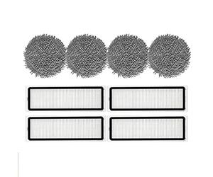 Graootoly 8PCS Adatto per Mop Pro Accessori Filtro Schermo Pavimento Mop Panno Lavaggio Acqua STYTJ06ZHM