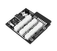 Graootoly ATX 12X 6Pin Breakout Board 12Amp/1800Watt Scheda con Flash LED per alimentazione e ETH/BTC Mining